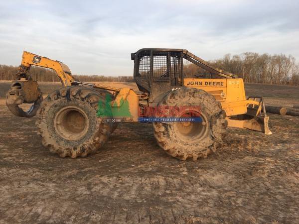 1989 John Deere 648D Grapple Skidder