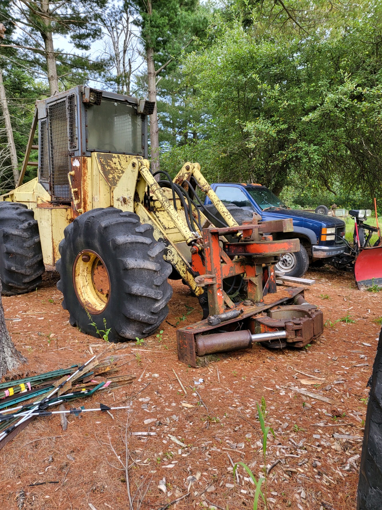 1999 Franklin 105 Feller Buncher 