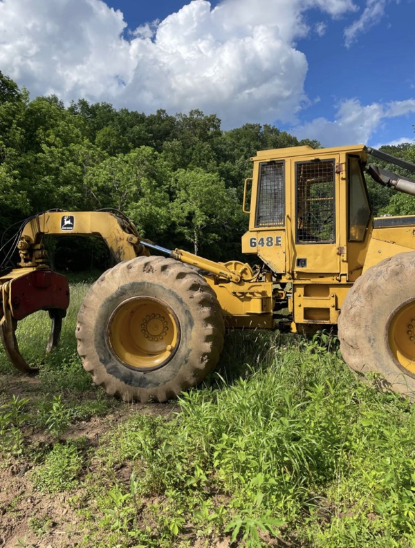 JOHN DEERE 648E GRAPPLE SKIDDER 