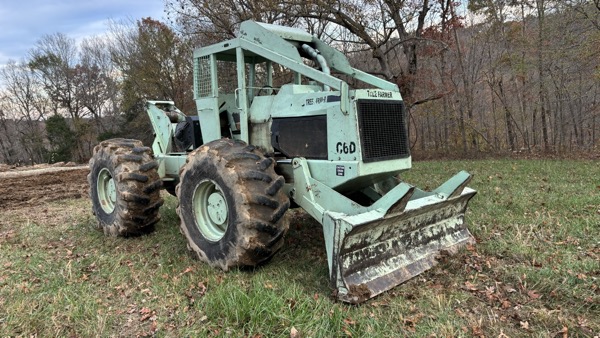 1983 C6D Tree farmer cable Skidder 