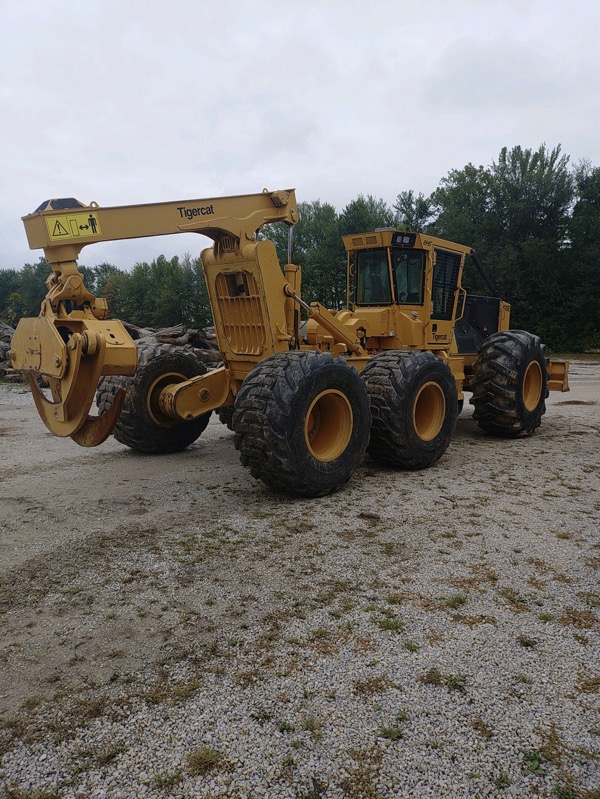 Tigercat 625E Bogie Skidder – Superior Traction and Flotation for Challenging Forestry Terrain