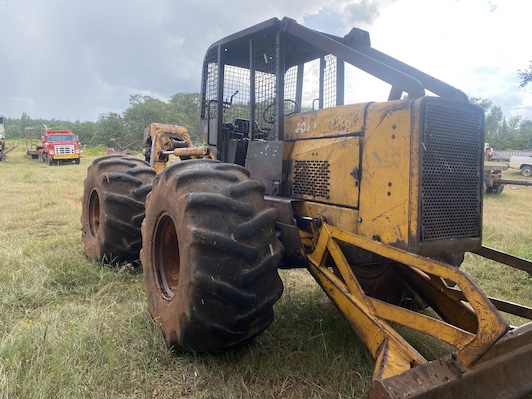 John Deere 540B grapple 