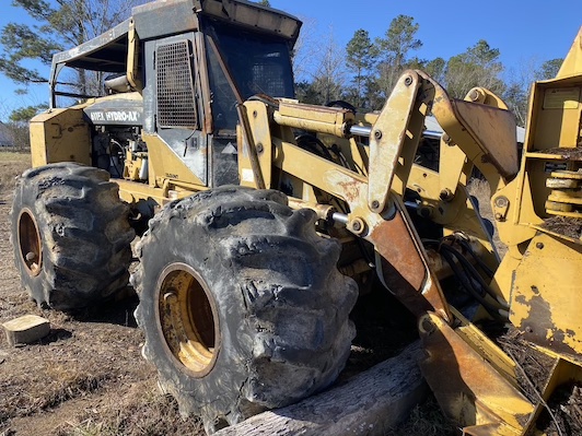 04 Hydro-AX 611EX feller buncher 