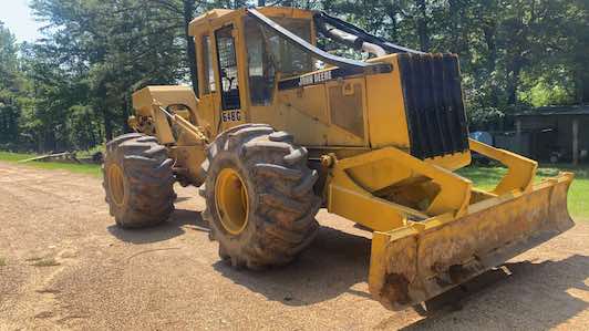 97′ John Deere 648G grapple skidder