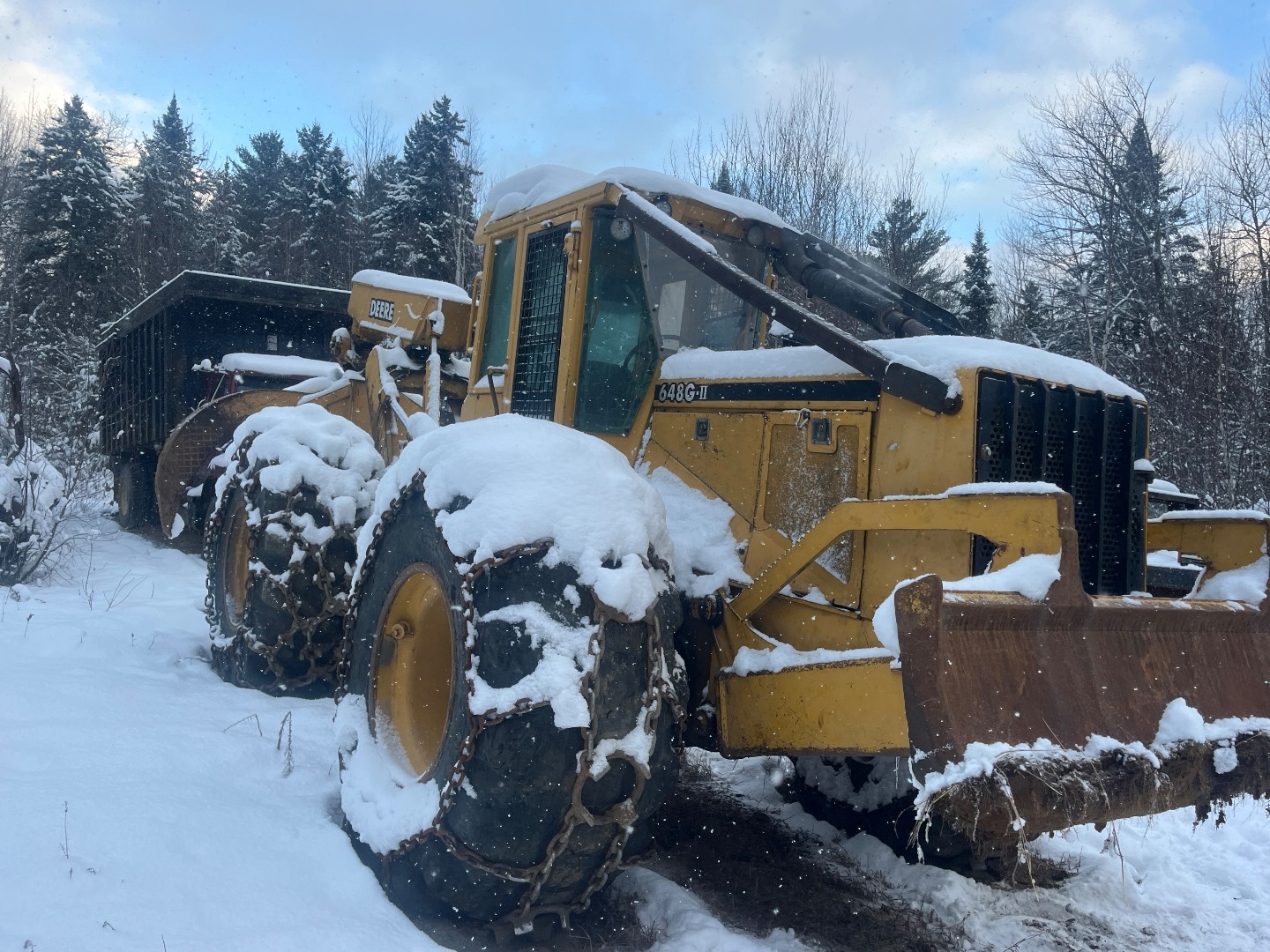 Deere 648 g2 new motor